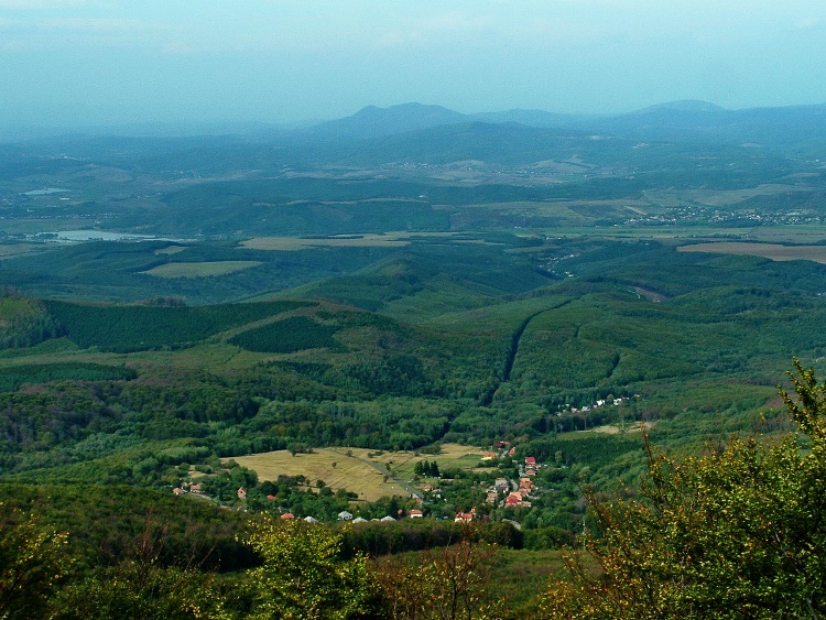 Kilátás a toronyból észak felé