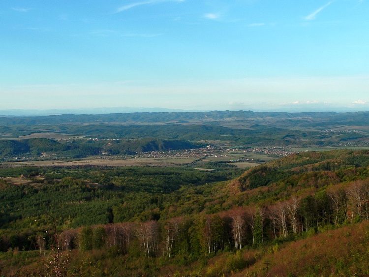 View from the ridge in northern direction