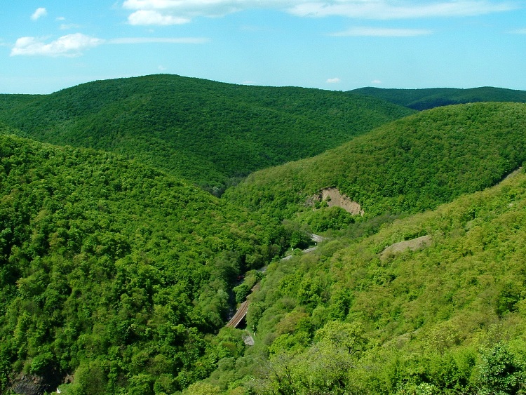 Panorama from the lookout point