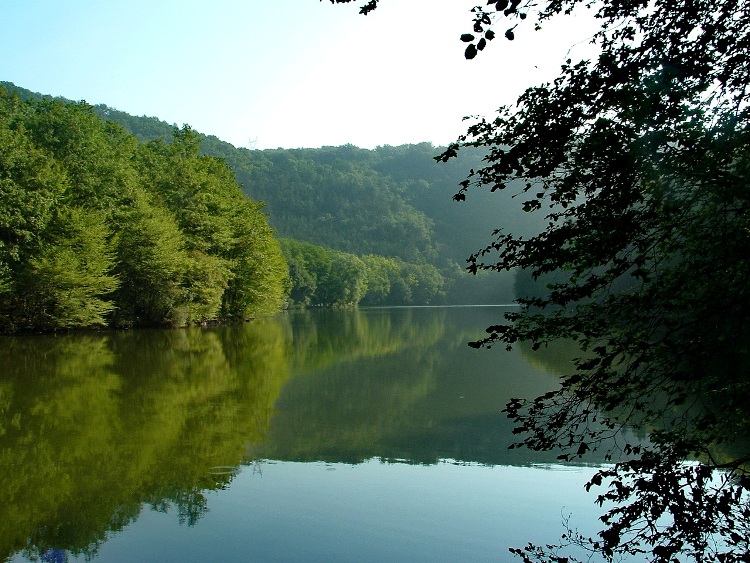 A Lázbérci-víztároló elkeskenyedő északnyugati végén 2.