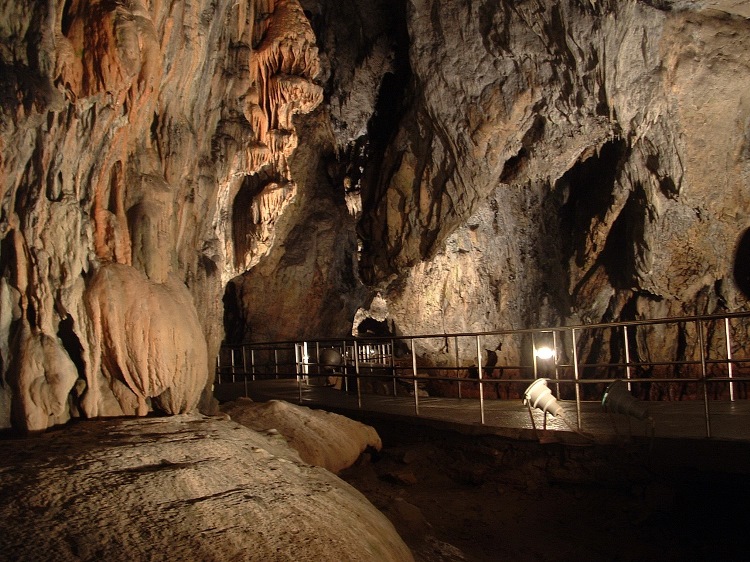 Visit in the World Heritage Site Baradla cave system 1.