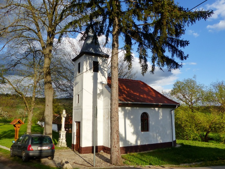 Szanticska - A falu kis kápolnája