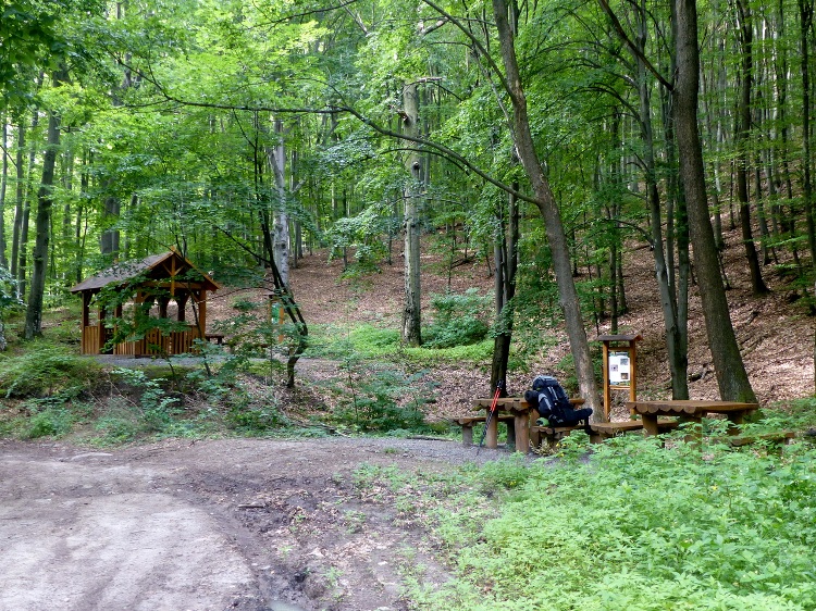 Resting place beside the Cifra-kút Spring