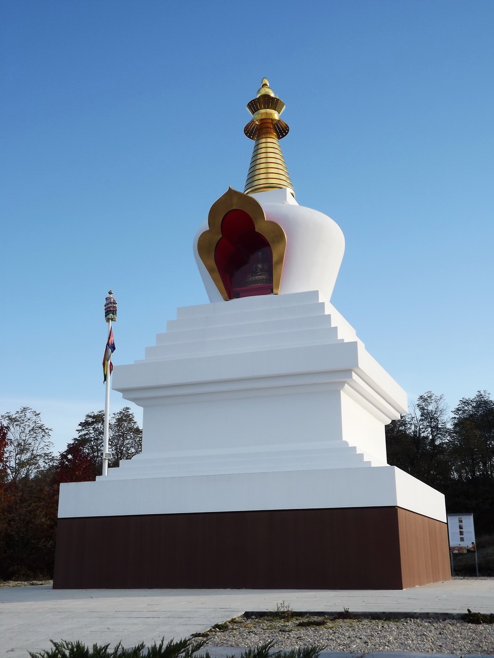 The Stupa of Becske village