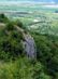 Szent György-hegy - A bazaltorgonák felülről