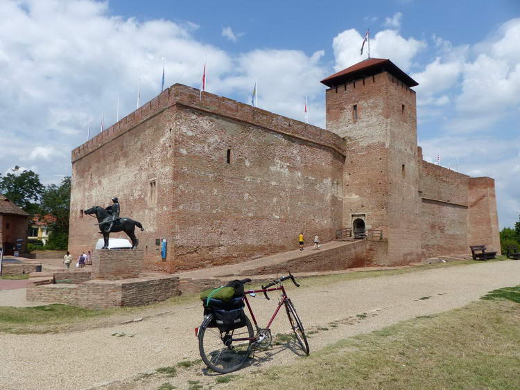 Gyula - A vár a legismertebb nézőpontból fényképezve