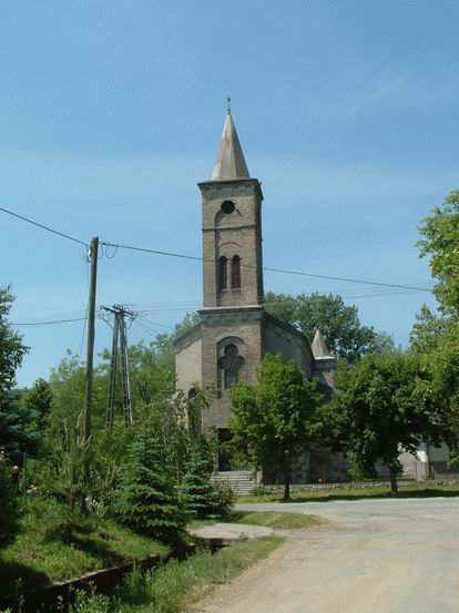 Balatonhenye református temploma