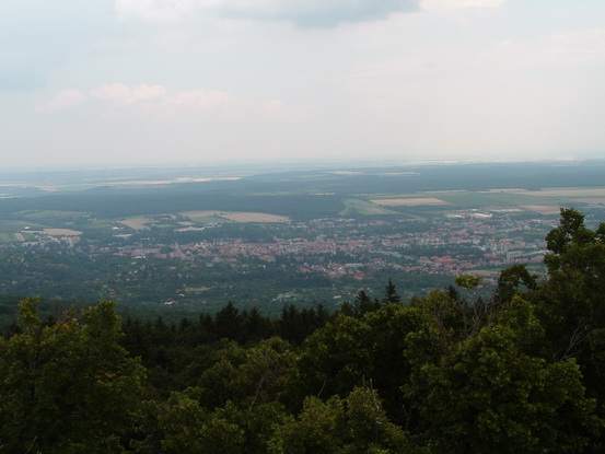 Kilátás Kőszegre a toronyból