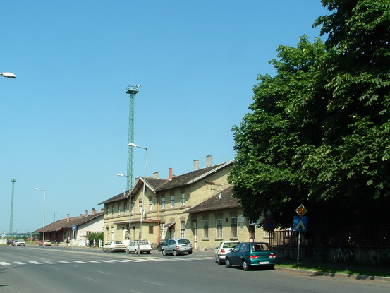 Sárvár, vasútállomás - A Sümegig tartó túránk kezdőpontja