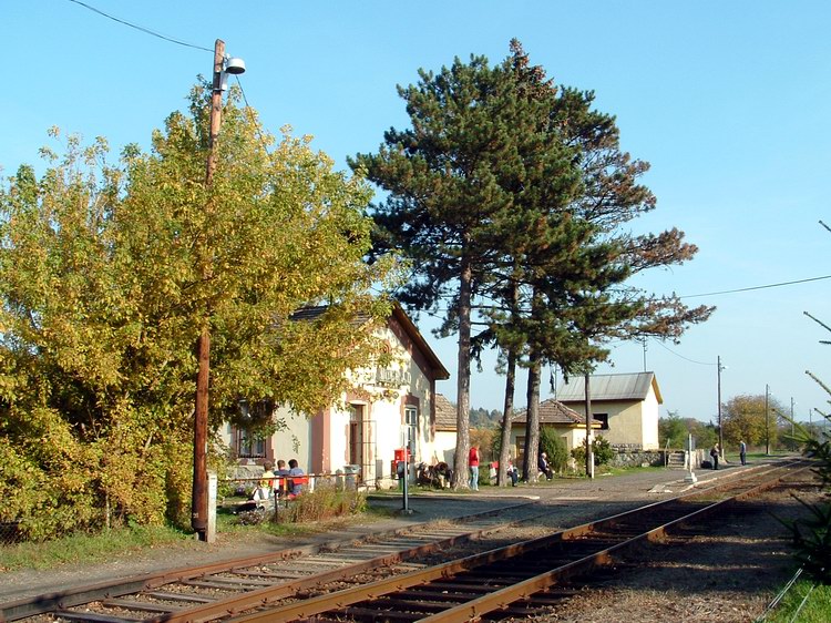 A nógrádi vasútállomás