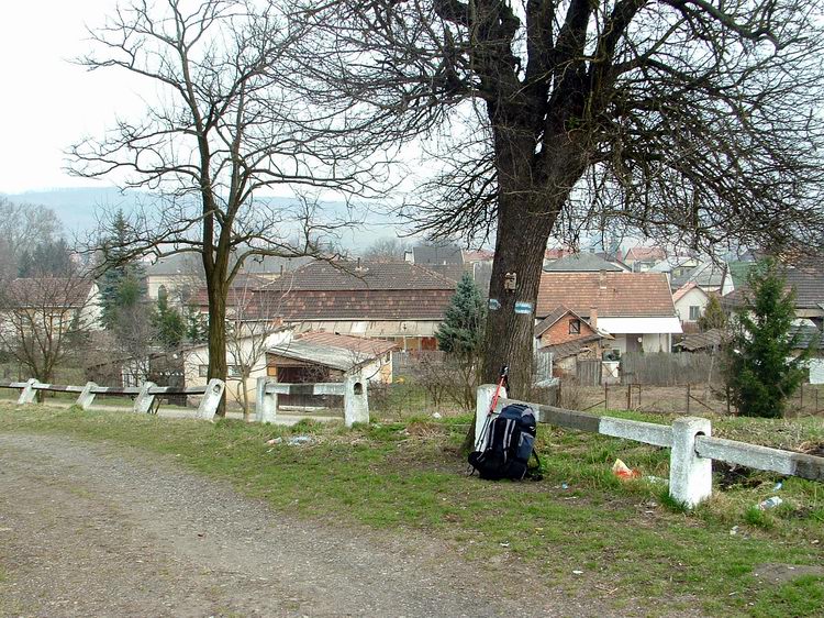 Kéktúra pecsételőhely a mátraverebélyi vasúti megállónál