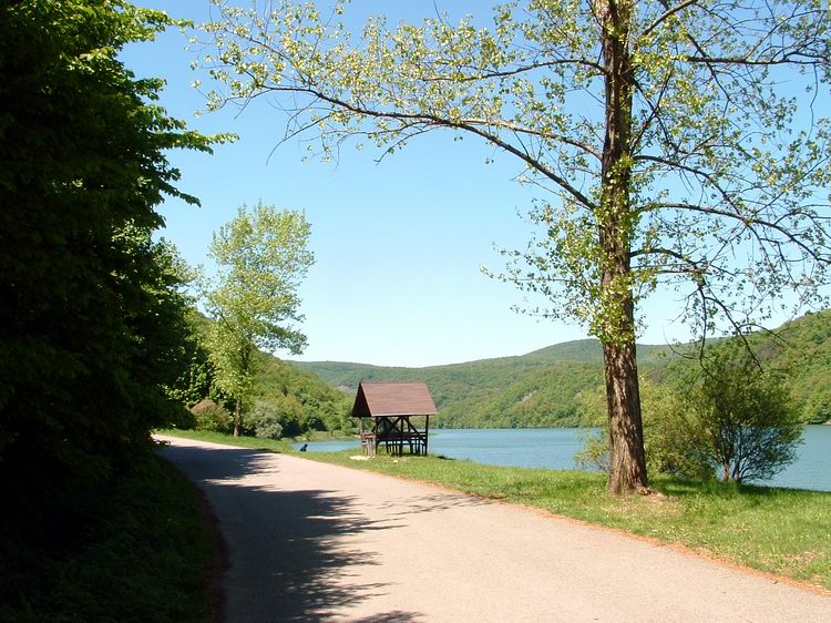 Megérkeztem a Lázbérci-víztárolóhoz