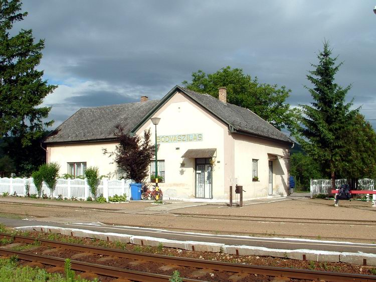 Bódvaszilas - A vasútállomás