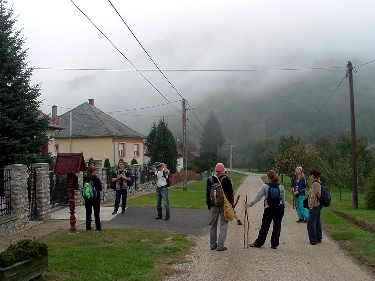 Upponyt elérve kezdett felszállni a köd