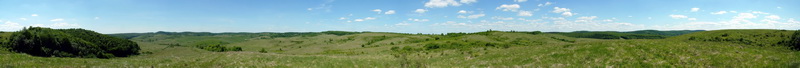 360-degree panorama from the Karu-fészke-tető Hill
