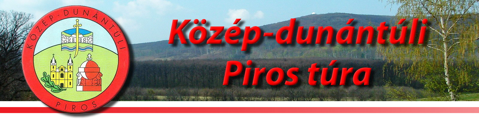 Közép-dunántúli Piros túra